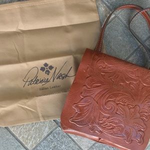 Patricia Nash Leather Crossbody Like New!